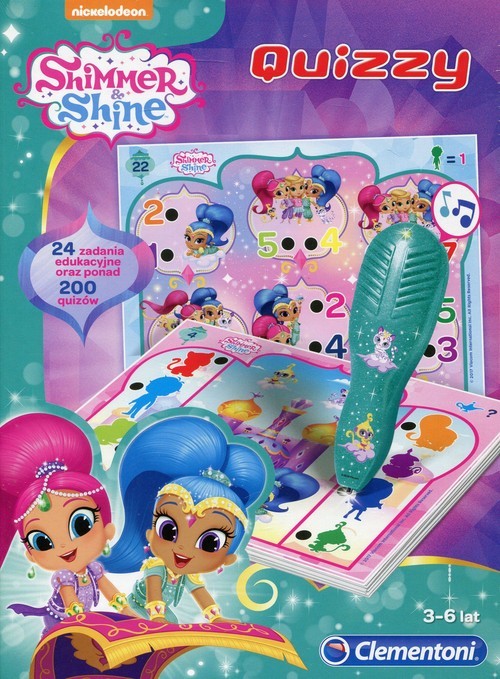 okładka Shimmer i Shine Quizzy książka