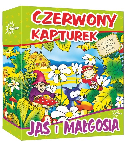 okładka Czerwony Kapturek -Jaś i Małgosia książka