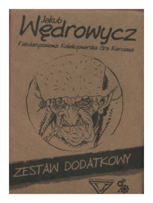 okładka Gra karciana Jakub Wędrowycz Zestaw Dodatkowy duży książka