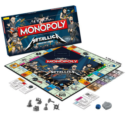 okładka Monopoly Metallica książka