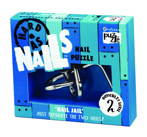 okładka Układanka metalowa Krzywy Gwóźdź książka