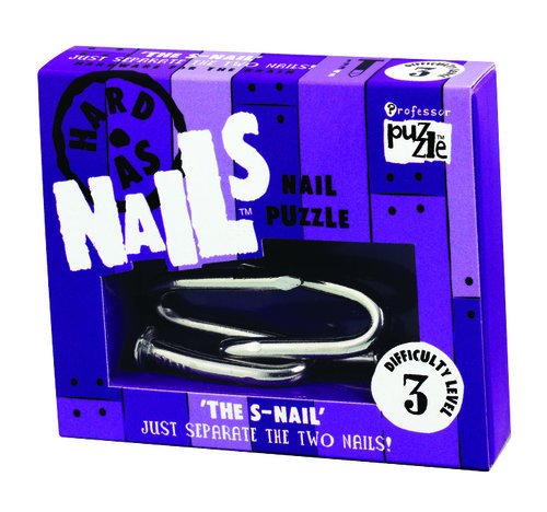 okładka Układanka metalowa Splątany Gwóźdź książka