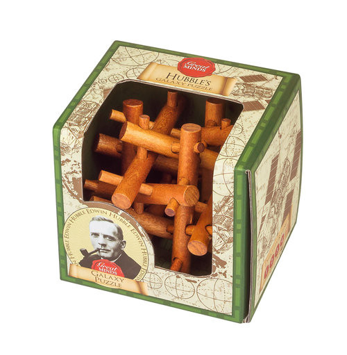 okładka Łamigłówka Hubble's Galaxy Puzzle książka