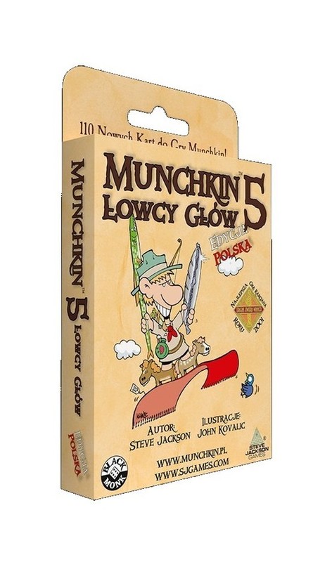 okładka Munchkin 5 Łowcy Głów książka