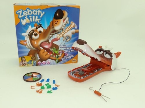 okładka Gra 3D Zębaty Wilk książka