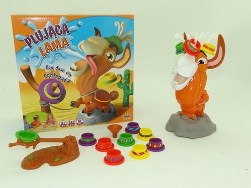 okładka Gra 3D Plująca Lama książka