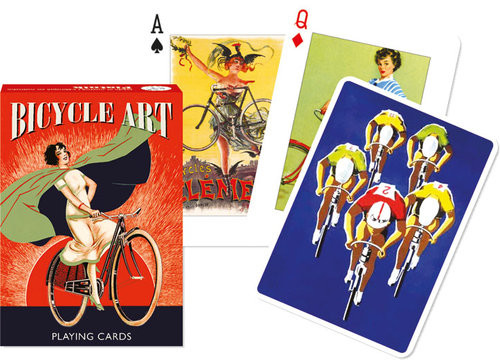 okładka Karty Bicycle Art 1 talia książka