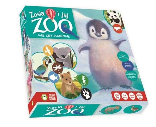 okładka Zosia i jej zoo książka