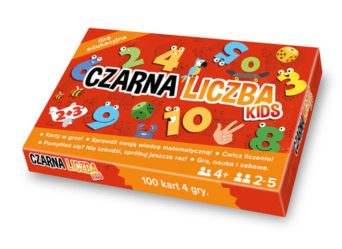 okładka Czarna Liczba Kids książka | Anna Walerzak-Więckowska