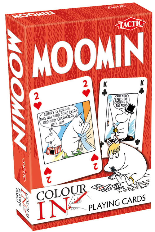 okładka Moomin Color-In 55 kart do kolorowania książka