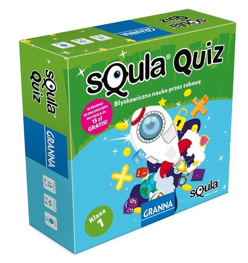 okładka Squla Quiz 1 książka