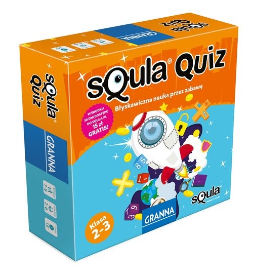 okładka Squla Quiz książka