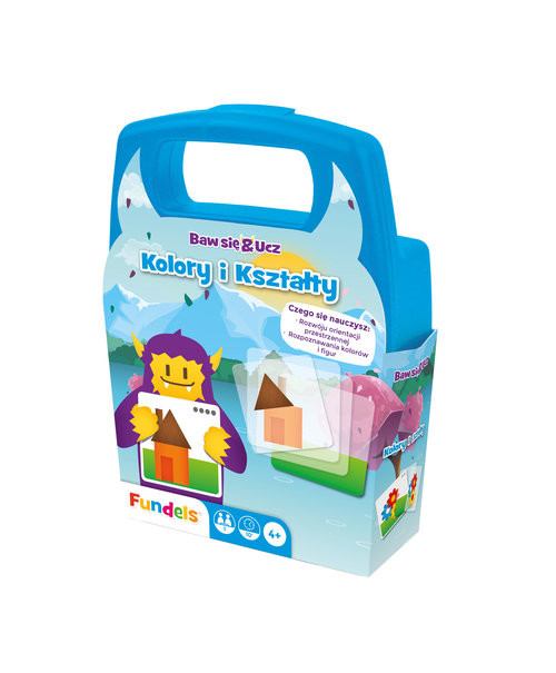 okładka Fundels Kolory i kształty książka