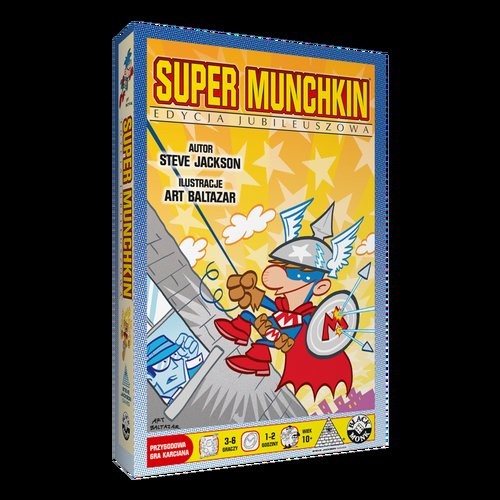 okładka Super Munchkin książka | Jackson Steve