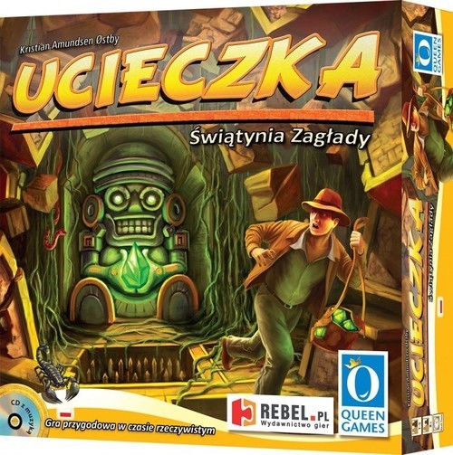 okładka Ucieczka Świątynia Zagłady książka