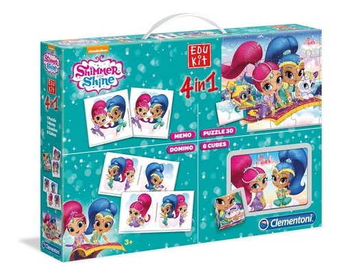 okładka Edukit 4w1 Shimmer & Shine książka