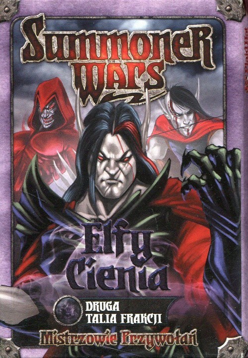 okładka Summoner Wars Elfy Cienia Druga Talia Frakcji książka