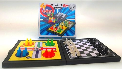 okładka Gra magnetyczna 4w1 ZRJT879 książka