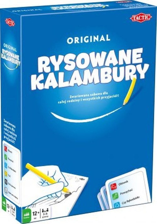 okładka Rysowane kalambury książka