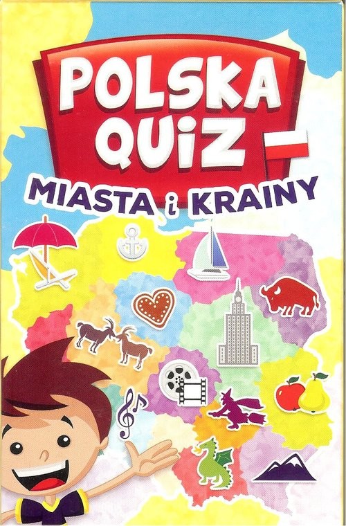 okładka Polska Quiz Miasta i krainy książka