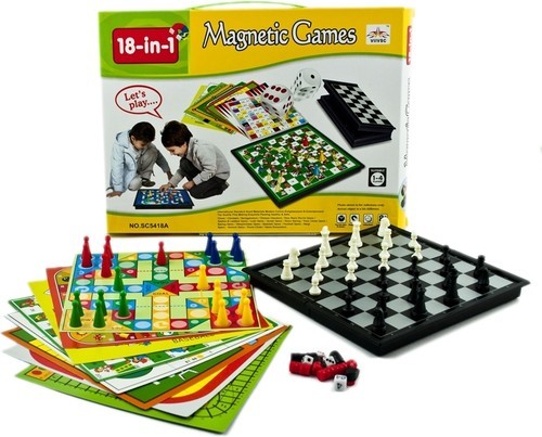 okładka Zestaw gier 18 w 1 książka