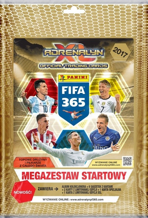okładka Adrenalyn XL FIFA 365 Megazestaw startowy książka