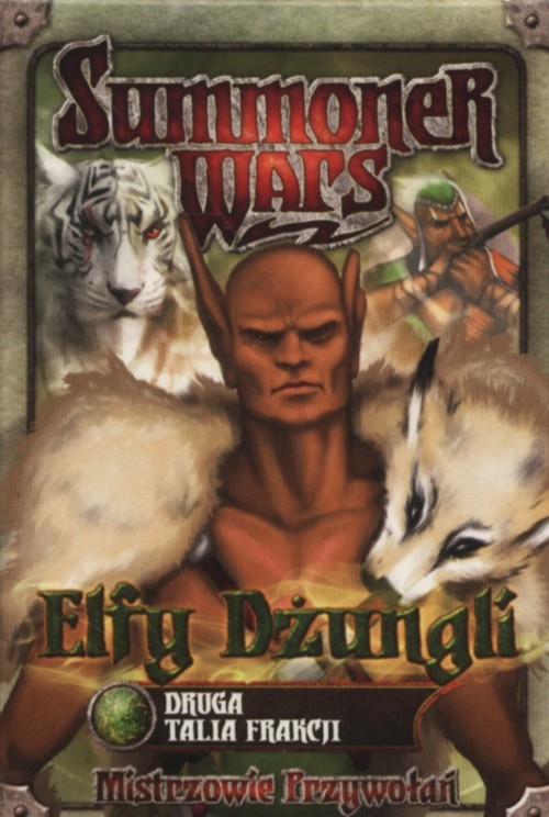 okładka Summoner Wars: Elfy Dżungli Druga Talia Frakcj książka