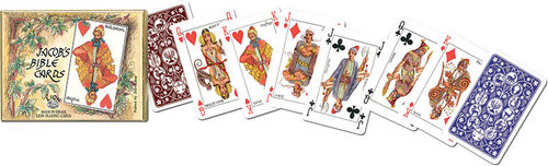 okładka Karty go gry Piatnik 2 talie Stary Testament książka