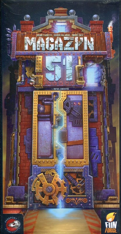 okładka Magazyn 51 książka | Bruno Faidutti, Sergio Halaban, Andre Zatz