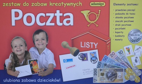 okładka Poczta Zestaw do zabaw kreatywnych książka