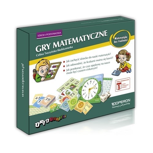 okładka Ortograffiti Gry matematyczne książka