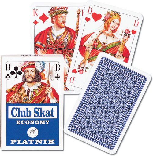 okładka Karty do gry Piatnik 1 talia Skat (talia od siódemek) książka