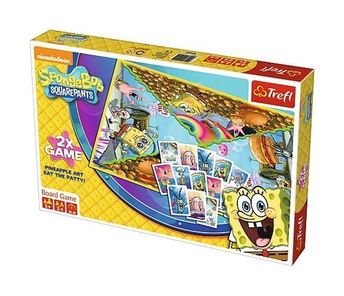 okładka Sponge Bob Ananasowa twórczość / Zjedz burgera książka