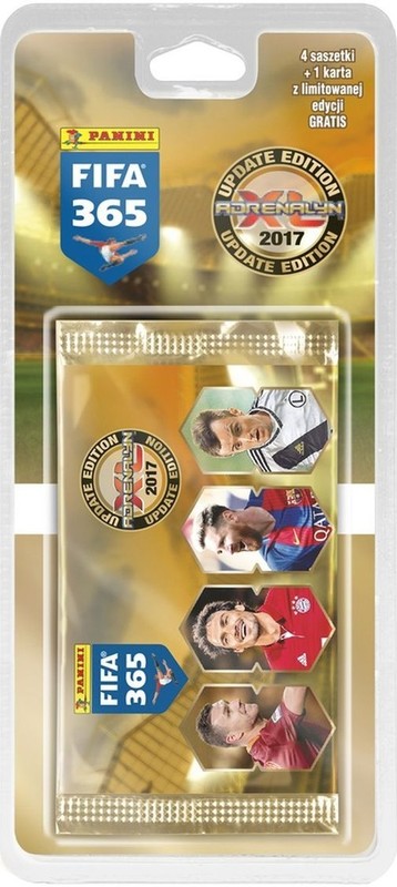 okładka Panini FIFA Update Edition 2017 Blister 4+1 książka