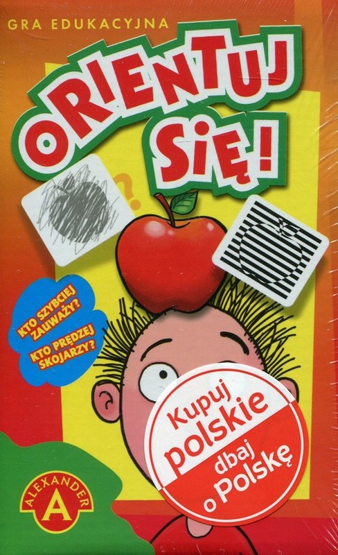 okładka Orientuj się Gra edukacyjna książka