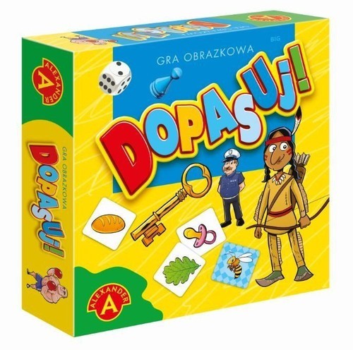 okładka Dopasuj Big Gra obrazkowa książka
