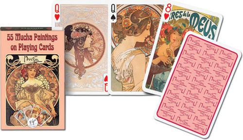 okładka Karty do gry Piatnik 1 talia Mucha książka