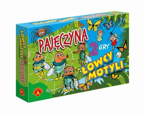 okładka Pajęczyna Łowcy motyli książka