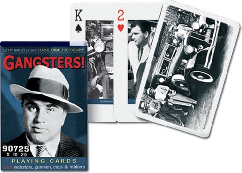 okładka Karty do gry Piatnik 1 talia Gangsterzy książka