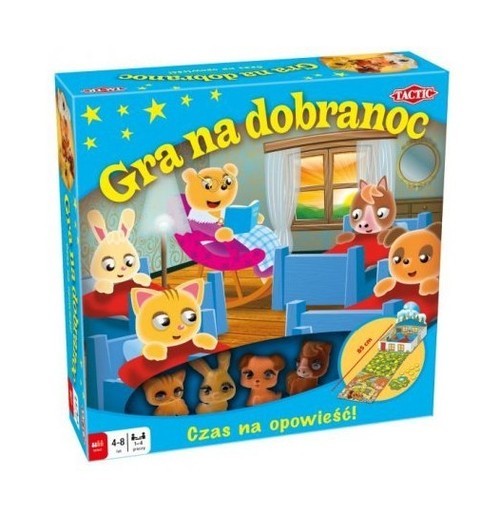 okładka Gra na dobranoc książka