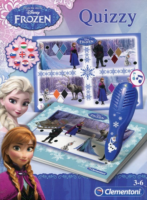 okładka Quizzy Kraina Lodu książka