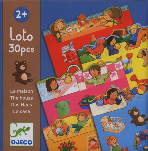 okładka Gra edukacyjna Lotto Dom książka