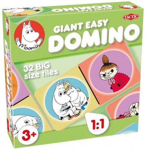 okładka Muminki Domino maxi książka