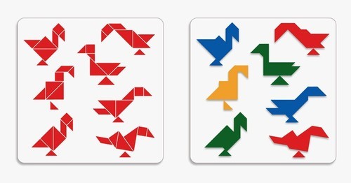 okładka Gra Magnetyczny Tangram książka