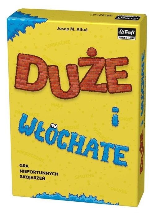 okładka Duże i włochate Gra niefortunnych skojarzeń książka