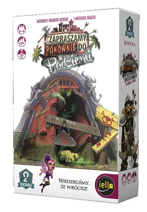 okładka Zapraszamy ponownie do podziemi książka | Masato Uesugi, Antoine Bauza