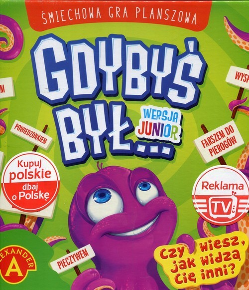 okładka Gdybyś był wersja junior książka