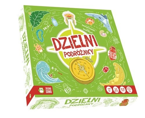 okładka Podstawa to zabawa Dzielni podróżnicy książka | Szumska Katarzyna