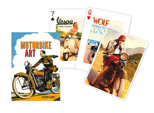 okładka Karty Motorbikes 1 talia książka