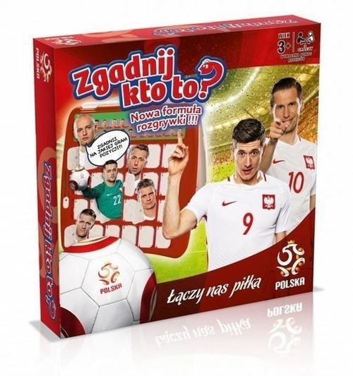 okładka Zgadnij kto to Reprezentacja Polski książka